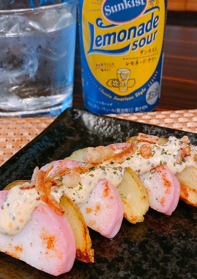 かまぼこと新じゃがのマスタードマヨ-レシピのメイン写真