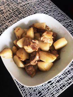鶏肉と長芋のわさび麺つゆ炒め-レシピのメイン写真