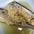 サンマのさっぱりネギ塩焼き