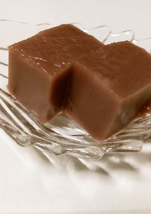 市販のこし餡で簡単！ぷるるん水羊羹-レシピのメイン写真