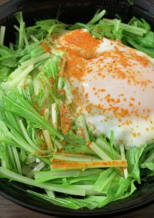 大根おろしと水菜の月見うどん-レシピのメイン写真