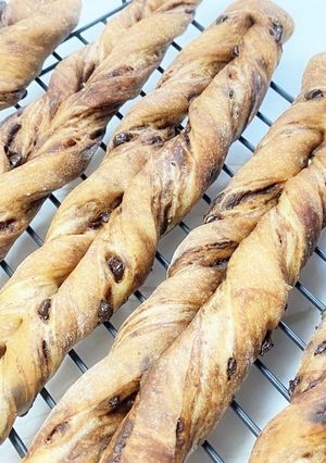 簡単成形♪ココアチョコチップパン♪-レシピのメイン写真