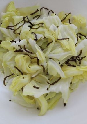 レンジで簡単！やみつきキャベツ-レシピのメイン写真