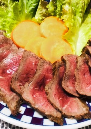 男の簡単ローストビーフ-レシピのメイン写真