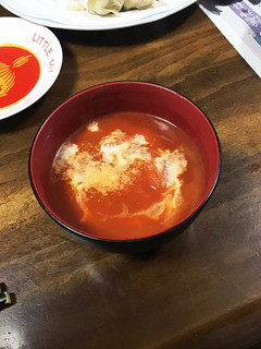 トマトジュース消費☆エッグトマトスープ-レシピのメイン写真