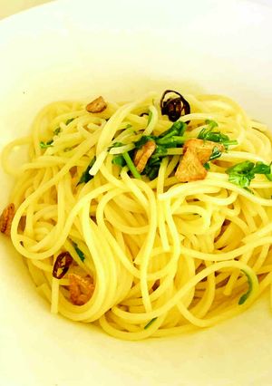 スパゲッティペペロンチーノ-レシピのメイン写真