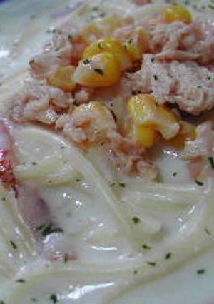 お手軽*ツナクリームパスタ-レシピのメイン写真