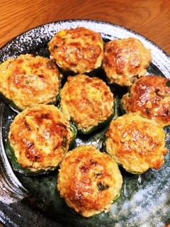 ピーマンのたけのこ肉詰め-レシピのメイン写真