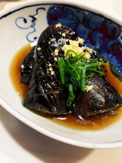 ゆかりのイブクロ ナスの煮浸し-レシピのメイン写真