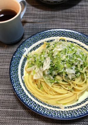 あおさとしらすのクリームパスタ-レシピのメイン写真