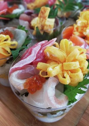 父の日にもカップ寿司-レシピのメイン写真