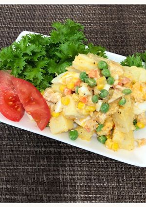 ポテサラダチキン-レシピのメイン写真