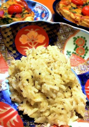 トリュフ風味のチーズリゾット-レシピのメイン写真