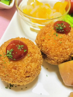 コロコロかぼちゃコロッケチーズ入り-レシピのメイン写真