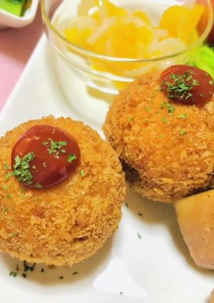 コロコロかぼちゃコロッケチーズ入り-レシピのメイン写真