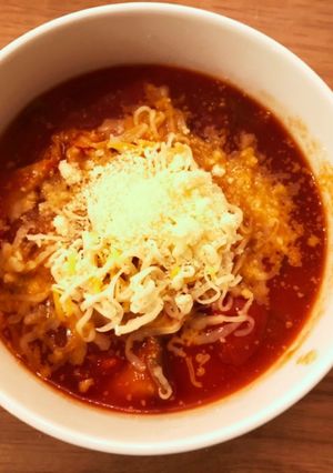 トマトたっぷりチーズミネストローネ-レシピのメイン写真