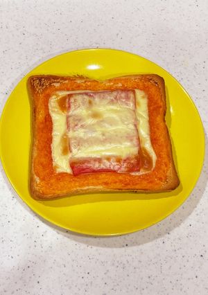 ガッツリカニカマチーズトスト-レシピのメイン写真