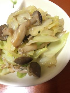 簡単!ちりめんじゃこのキャベツ炒め-レシピのメイン写真