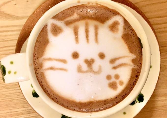 カプチーノ アート オファー 簡単