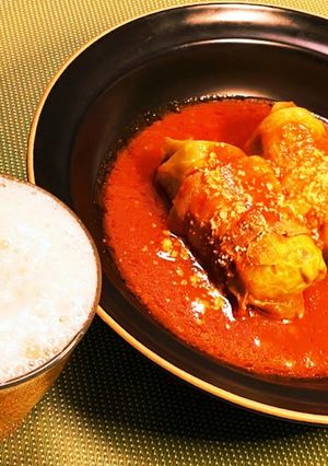 豚肉巻きロールキャベツ-レシピのメイン写真