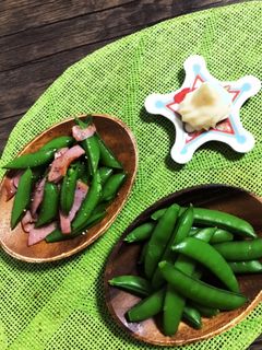 新鮮!スナップエンドウ-レシピのメイン写真