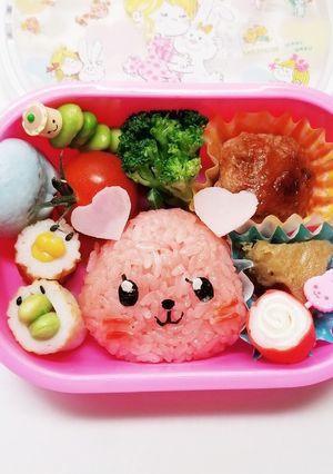 プリキュア くるるん キャラ弁-レシピのメイン写真
