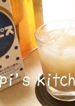 カルピスを麦茶で割ったら…ヤク○ト！？-レシピのメイン写真
