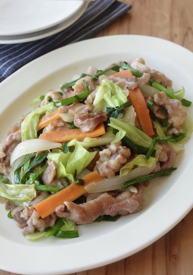 簡単♪野菜がとれる生姜焼き-レシピのメイン写真