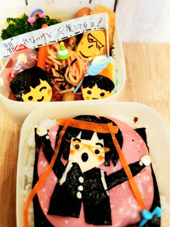 *キャラ弁* 頑張れ!運動会応援団長★-レシピのメイン写真