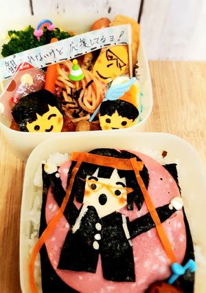 *キャラ弁* 頑張れ!運動会応援団長★-レシピのメイン写真