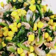 〔常備菜〕ツナとほうれん草のマリネサラダ*給食風
