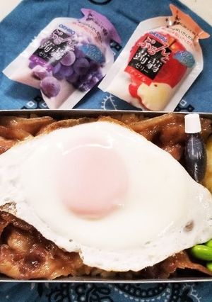 豚どん弁当(5.12)-レシピのメイン写真