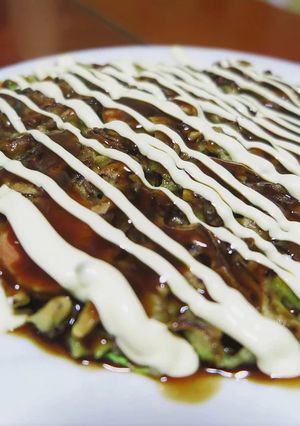 ソルガム粉のお好み焼き-レシピのメイン写真