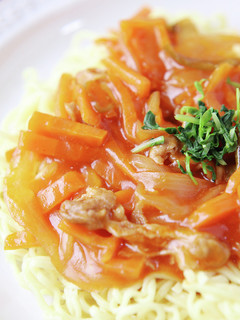 豚肉のすっぱうまいあんかけ麺♪-レシピのメイン写真