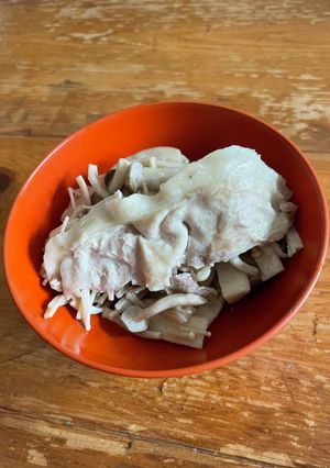 きのこ豚肉蒸し-レシピのメイン写真