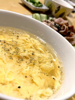 本当に3分で完成する卵中華スープ-レシピのメイン写真