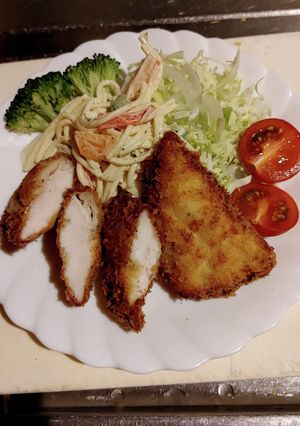 鶏胸肉のフライ　塩麹で味つけ-レシピのメイン写真