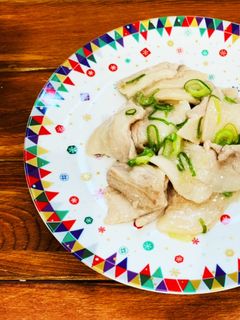 豚バラ肉のネギ塩炒め-レシピのメイン写真