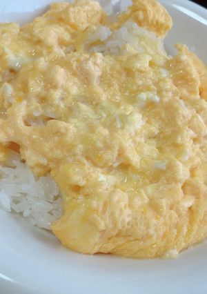 半熟チーズ卵とじ-レシピのメイン写真