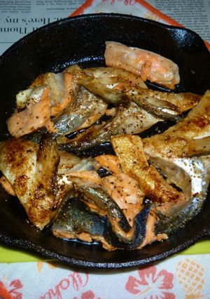 イシスキで銀鮭のアラの焼き鮭-レシピのメイン写真