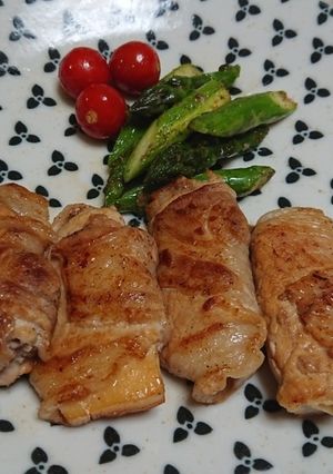 たけのこの豚肉巻き-レシピのメイン写真