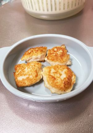 豆腐のチキンナゲット　離乳食後期〜完了期-レシピのメイン写真