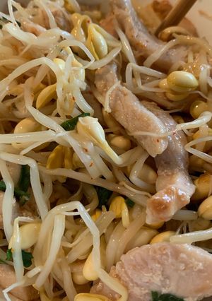 超簡単ヘルシー豆もやし鶏胸肉サラダチキン-レシピのメイン写真