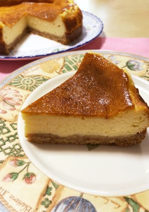 混ぜるだけ！本格的なチーズケーキ♡-レシピのメイン写真