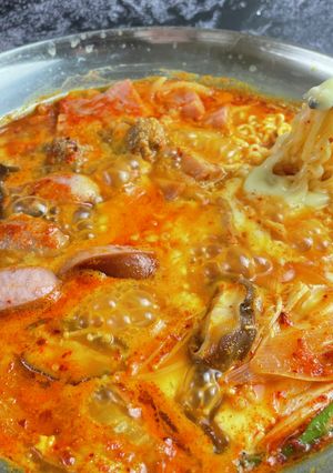 ご飯がすすむ<プデチゲ>☆韓国本場の味-レシピのメイン写真