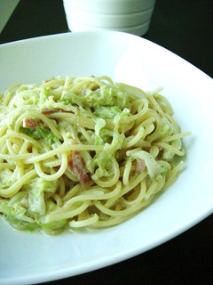 濃厚☆柚子胡椒クリームパスタ-レシピのメイン写真