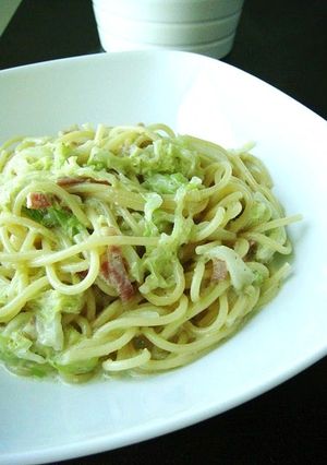 濃厚☆柚子胡椒クリームパスタ-レシピのメイン写真