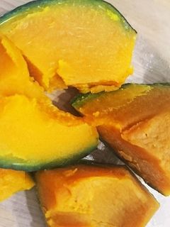 レンジで簡単!かぼちゃの煮物-レシピのメイン写真