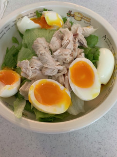 鶏胸肉のチキンサラダ!-レシピのメイン写真