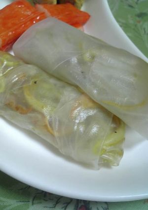 カレーもやしの生春巻き-レシピのメイン写真
